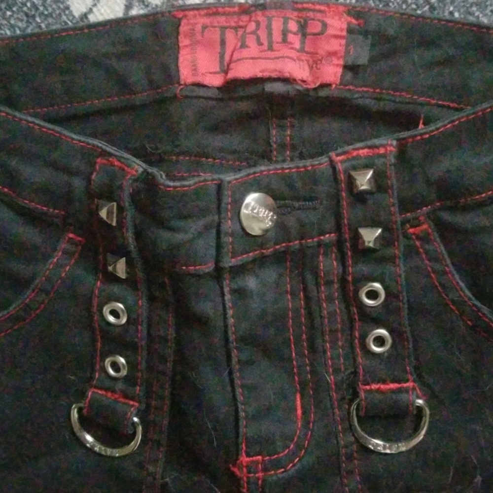 Tripp NYC bondage skinny jeans